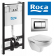 Roca PROMO VICTORIA унитаз микролифт + инсталляция 4 в 1_1