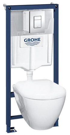 Grohe 39186000 Solido Perfect инсталляция с унитазом, микролифт_1 Grohe 39186000 Solido Perfect инсталляция с унитазом, микролифт_1