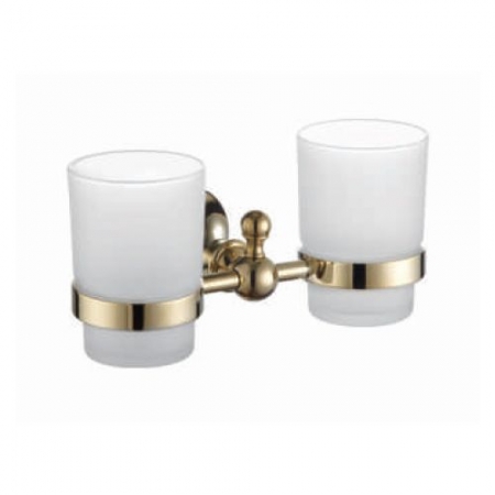 GAPPO G1408 GOLD держатель с 2 стаканами_1 GAPPO G1408 GOLD держатель с 2 стаканами_1