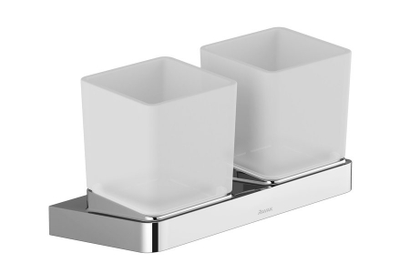 Ravak X07P322 Держатель с двумя стаканами 10°_1 Ravak X07P322 Держатель с двумя стаканами 10°_1