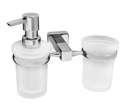 Wasserkraft К-6589 Держатель стакана и дозатора_1 Wasserkraft К-6589 Держатель стакана и дозатора_1