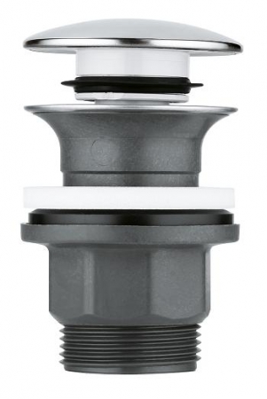 GROHE 40824000 донный клапан клик-клак для умывальника_1 GROHE 40824000 донный клапан клик-клак для умывальника_1