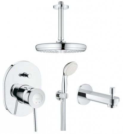 GROHE 29047000Plus BauClassic C210 встроенная_1 GROHE 29047000Plus BauClassic C210 встроенная_1
