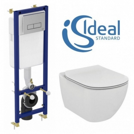 Ideal Standard W3710AA+T007801 TESI инсталляция с унитазом, микролифт_1 Ideal Standard W3710AA+T007801 TESI инсталляция с унитазом, микролифт_1