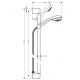 Hansgrohe 27762000 Crometta 85 90 см_2