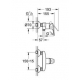 GROHE BauFlow 32812000H настенный_2