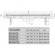 WINKIEL WDO-700-034402 дренажный канал пласт., решетка PERLE 700мм_2