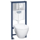 Grohe 39186000 Solido Perfect инсталляция с унитазом, микролифт_1