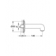 GROHE 13258000 BauClassic излив настенный_2