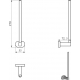 Ravak X07P318 Держатель туалетной бумаги_2