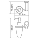 Wasserkraft K-9299 Дозатор для жидкого мыла, 160 ml_2