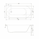 Cersanit S301-109 OCTAVIA 1500*700_2