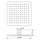 Ideal Standard B0024AA IdealRain M1 200 верхний душ_2