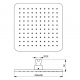 Ideal Standard B0024AA IdealRain M1 200 верхний душ_2