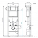 Cersanit PARVA S-SET-PAR/Vec/DP/Wh инсталляция с унитазом дюропласт 5 в 1_2