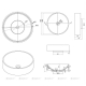Aquanet Bliss Circle V40 45*45 накладной_7