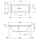 DURAVIT 700338000000000 Starck 180x80_2