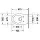 Duravit 45720900A1 Set Architec Rimless : Унитаз подвесной Architec Rimles 2572090000_4